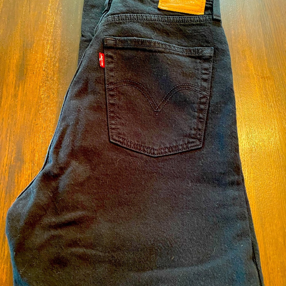 Levi’s Black Ribcage Straight